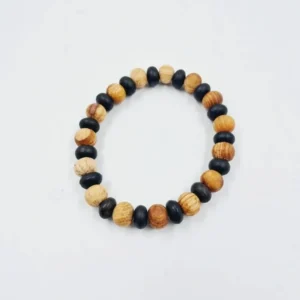 Ebony(karungali) with Devdar Bracelet