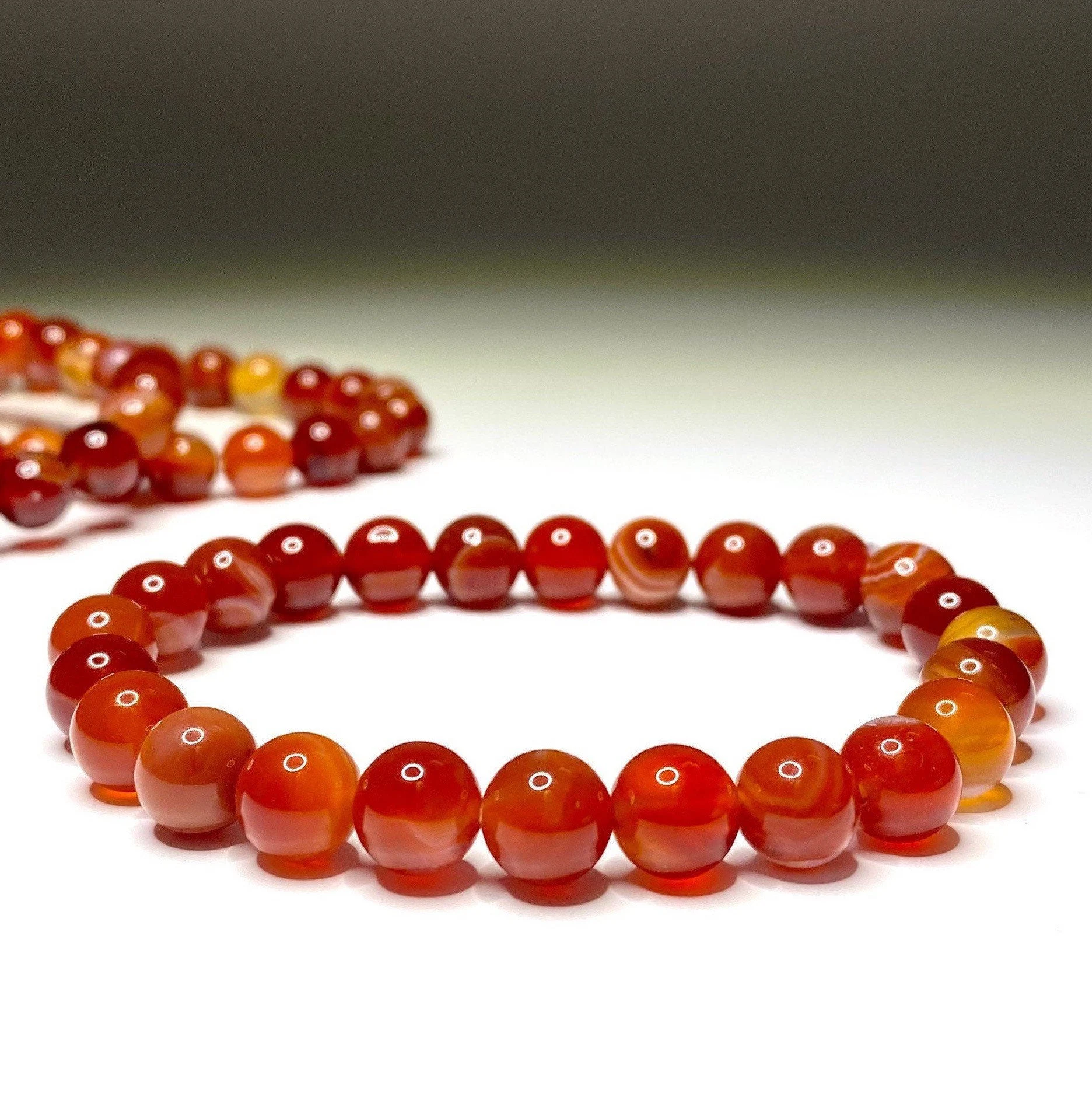 Carnelian Stone Bracelet - Image 3