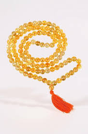 Citrine(Topaz) Mala