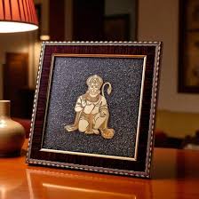 Hanuman Banded Agate Photo Frame