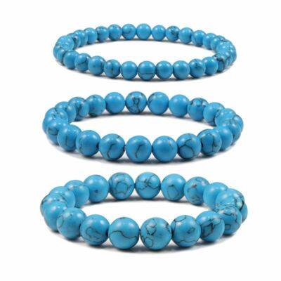 Blue Magnesite Bracelet - Image 2