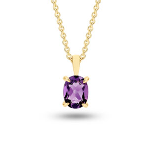 Amethyst Oval Pendant