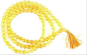 Lemon Topaz Mala