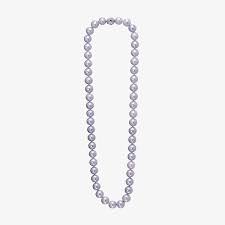 Synthetic Shell Pearl Mala(Purple)