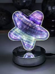 Multi Fluorite Star Lamp