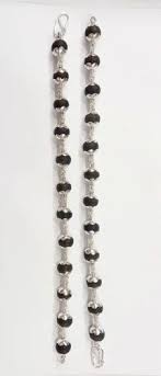 Rock Crystal With Ebony Mala