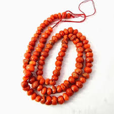 Synthetic Taiwan Coral Mala