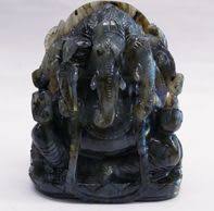 5 Face Labradorite Ganesh