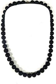 Synthetic Black Mani Mala