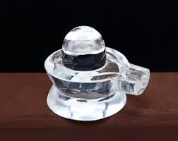 Rock Crystal Shivling