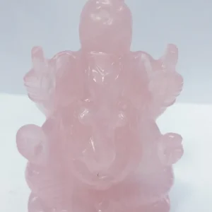 Rose Quartz Ganesh
