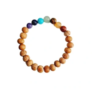 Devdar with 7-Chakra Bracelet