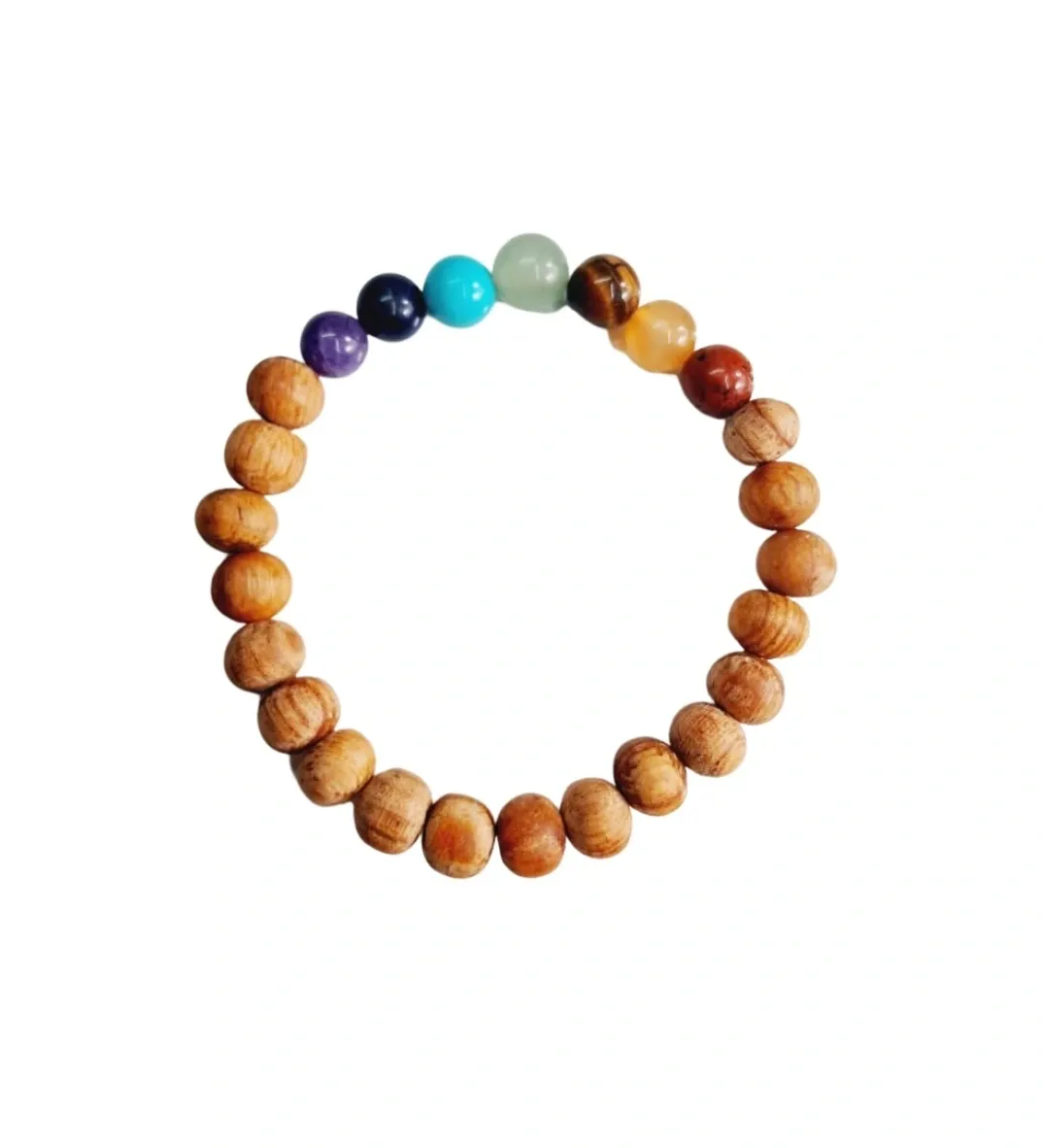 Devdar with 7-Chakra Bracelet