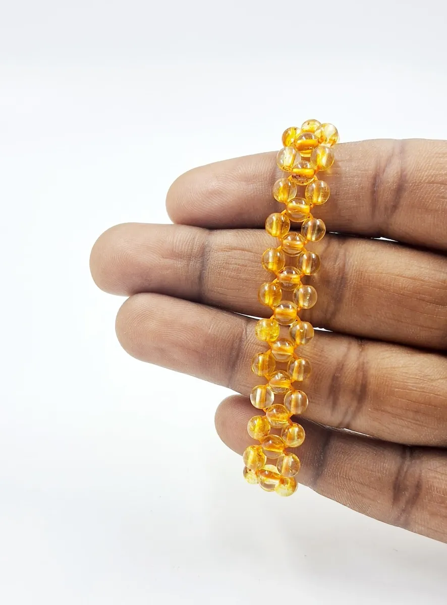 Citrine 3 line Bracelet